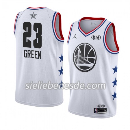 Herren NBA Golden State Warriors Trikot Draymond Green 23 2019 All-Star Jordan Brand Weiß Swingman